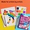 ARTISTRO 12 Colors Acrylic Paint Pens, Acrylic Paint Markers Dual Tip (Fine 1mm + Dot 5mm), Acrylic Markers for Fabric, Canvas, Rock, Glass, Wood, Paper, DIY, Paint Markers for Kids and Adults